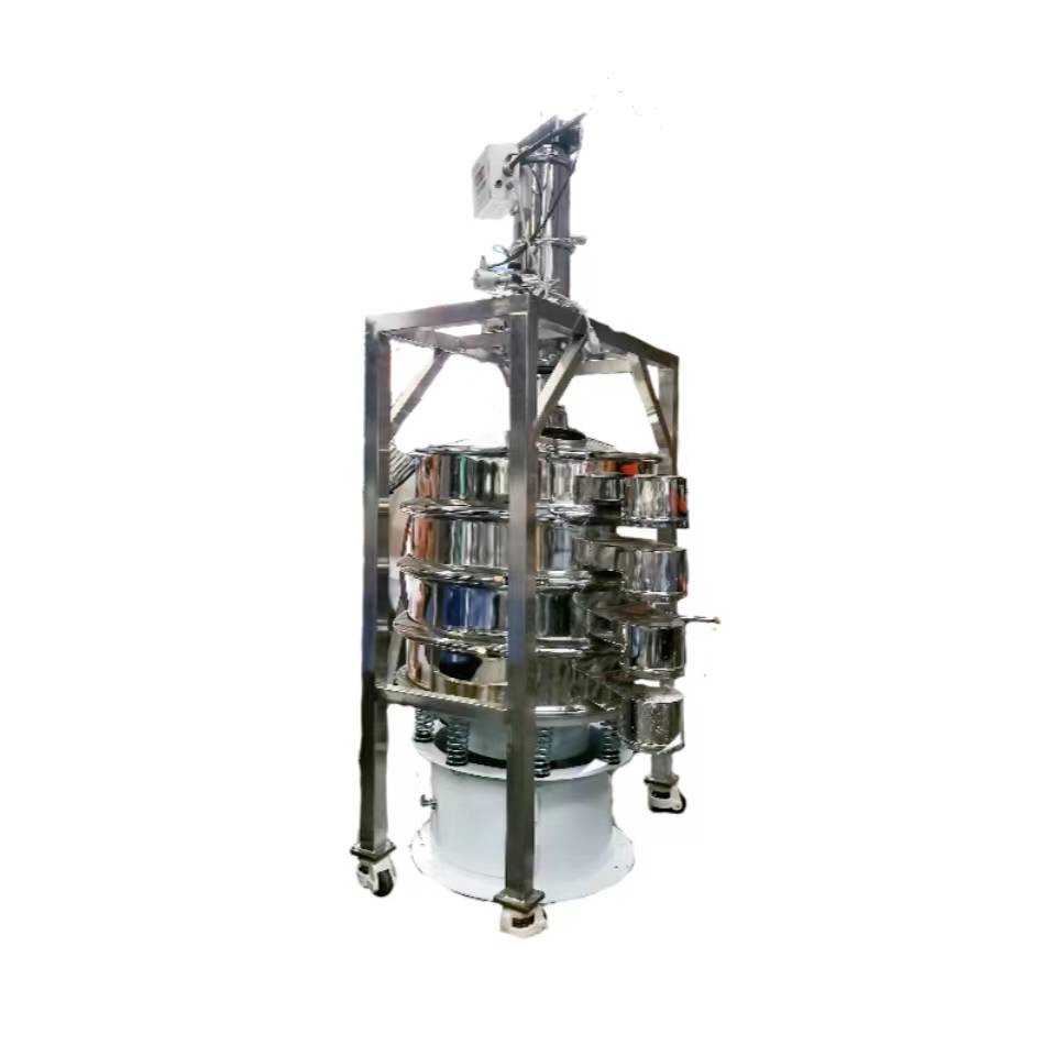 氣動(dòng)式真空上料機(jī)+振動(dòng)篩